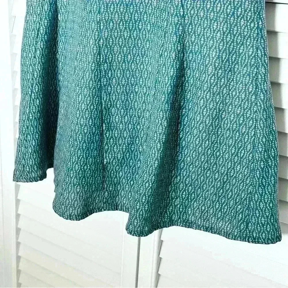 Toad&Co Blue Green Mini Sun Dress - Picture 7 of 9
